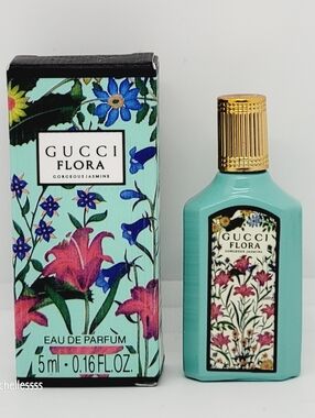 Gucci Flora Gorgeous Jasmine Mini Perfume Brand New In Box 5 ML Authentic